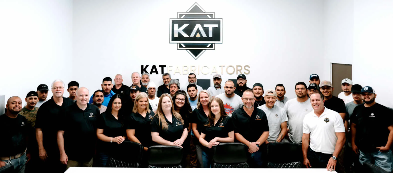 The KAT Fabricators team at the Dallas shop